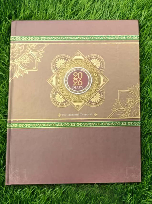 2026 New Year Standard Printed Diary