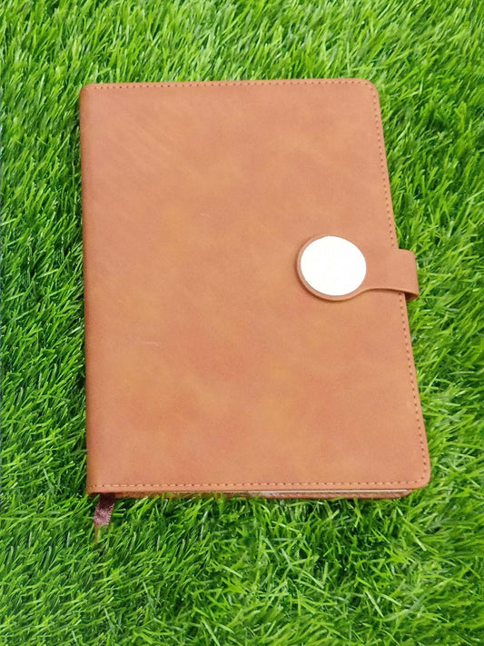 2026 Leather Diary With Closure