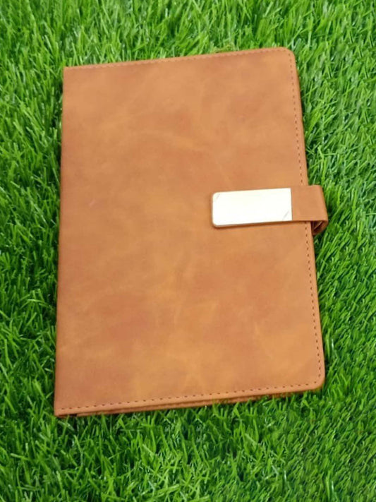 2026 Leather Stylish Diary With Closure