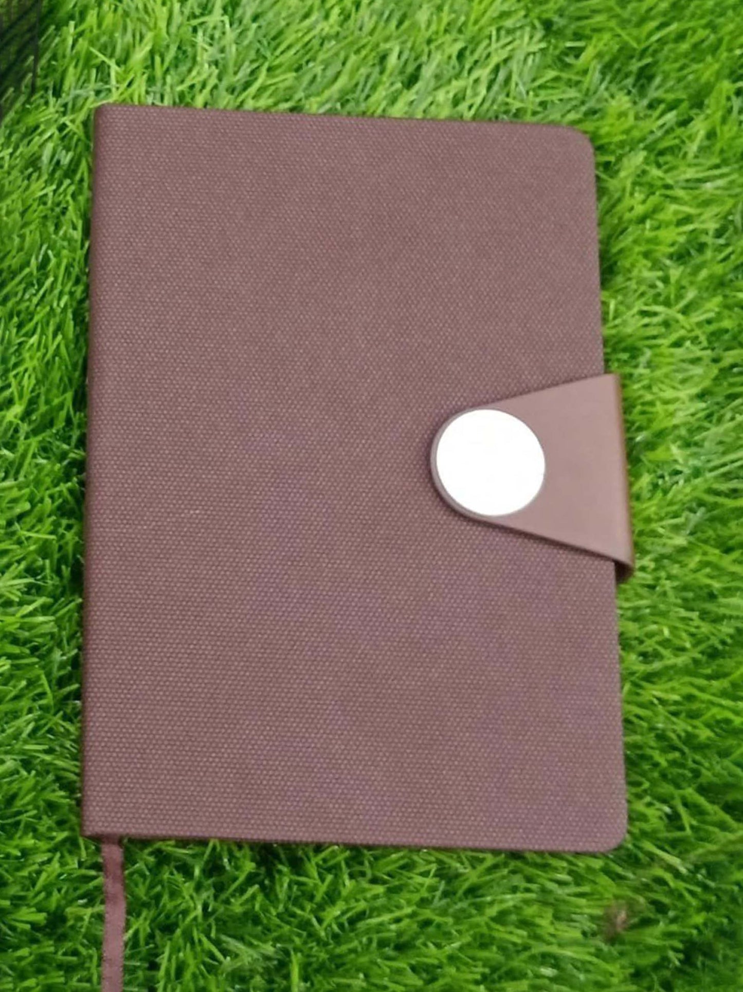 2026 Trendy Leather Diary With Strap Lock