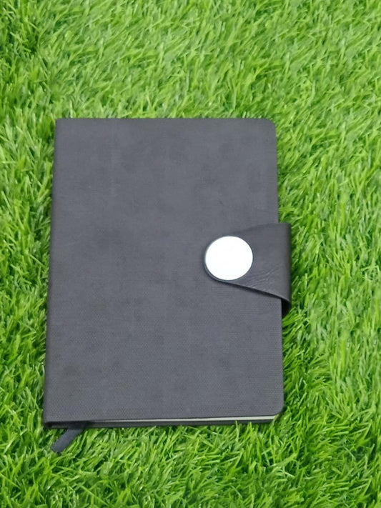 2026 Smart Leather Planner With Strap Lock