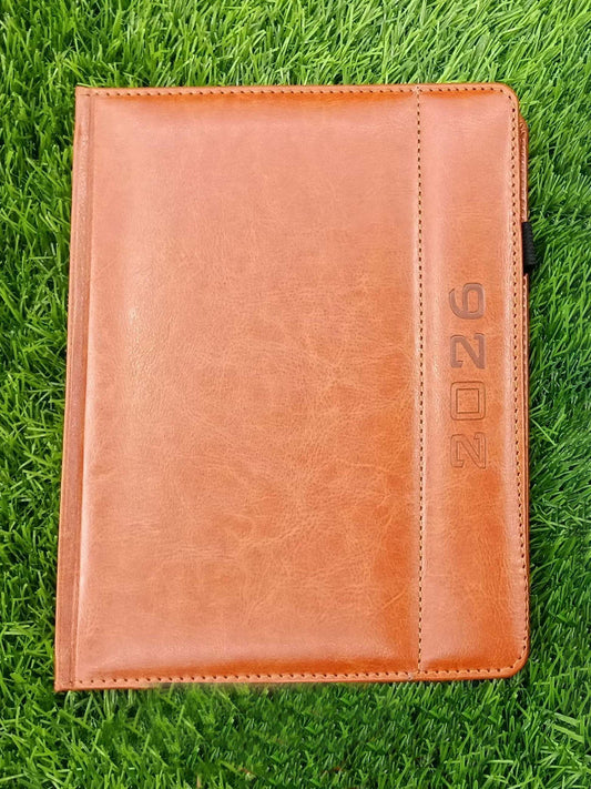 2026 Leather Diary With Magnetic strap