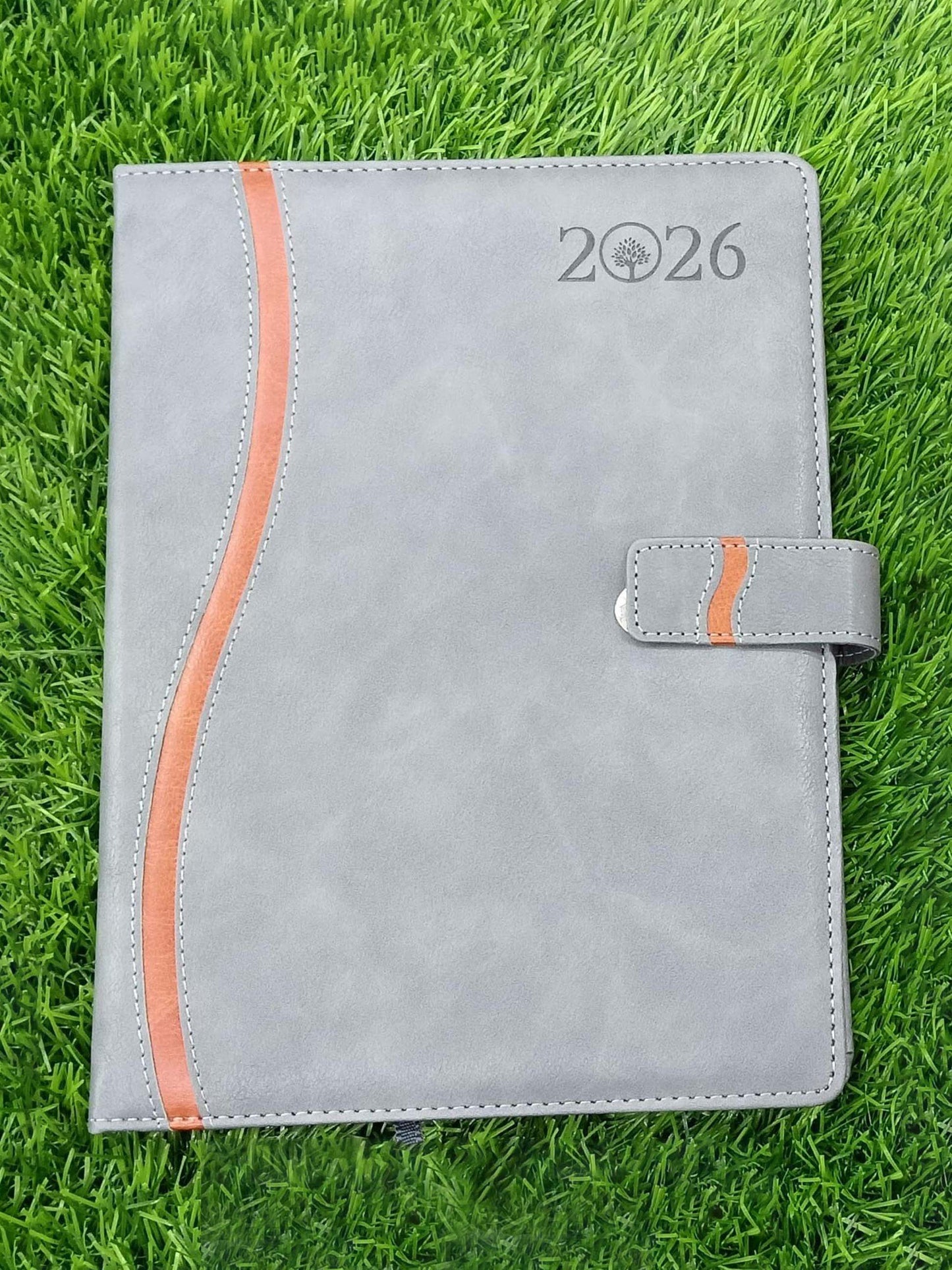 2026 Elegant Leatherette Diary With Closure