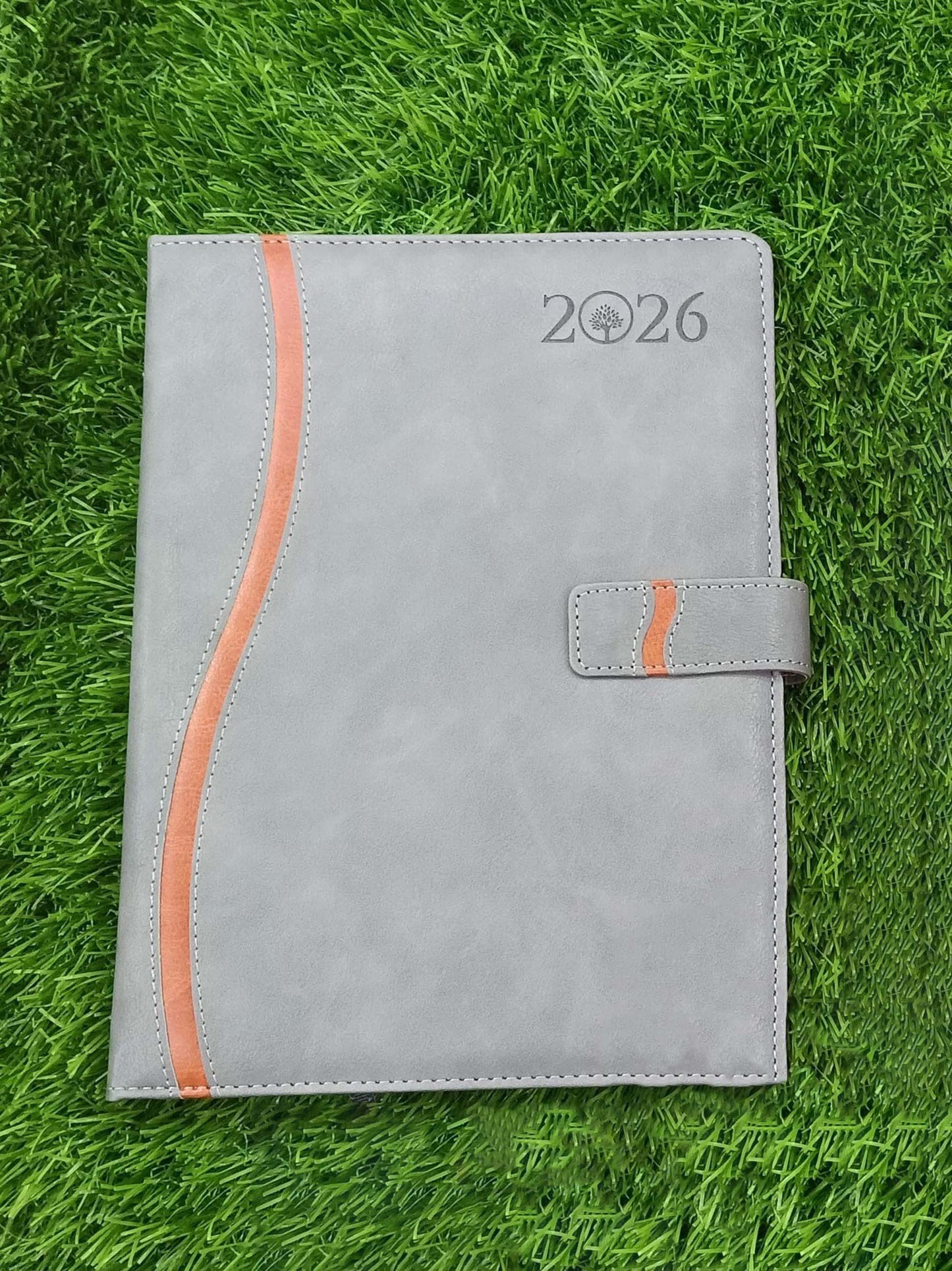2026 Sleek Leather Edition Diary With Strap