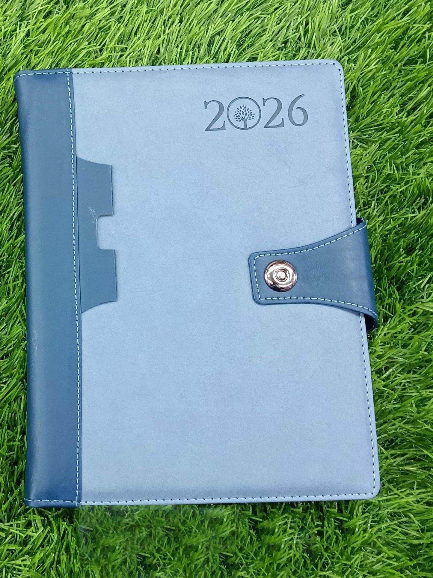 2026 Leather Diary With Magnetic Closure