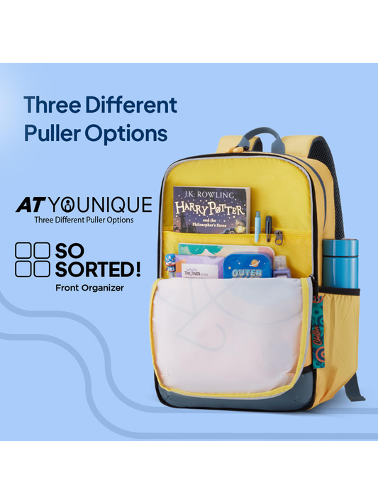 Trendy American Tourister ALEO 3.0 Yellow Back Pack