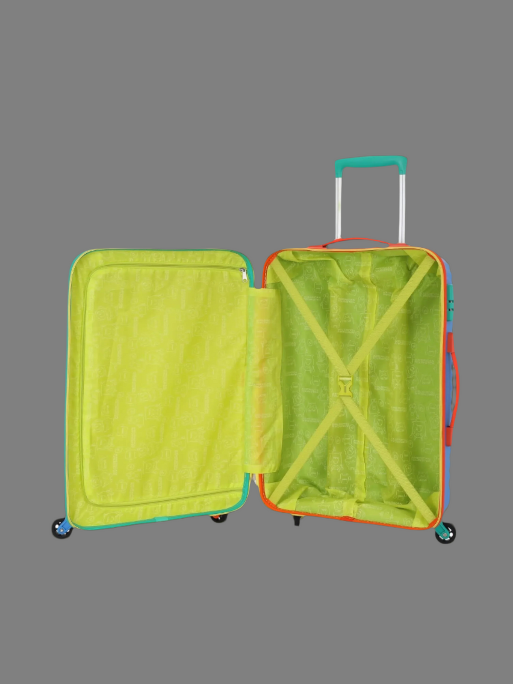 American Tourister SPLASH Hard Trolley-Multicolour