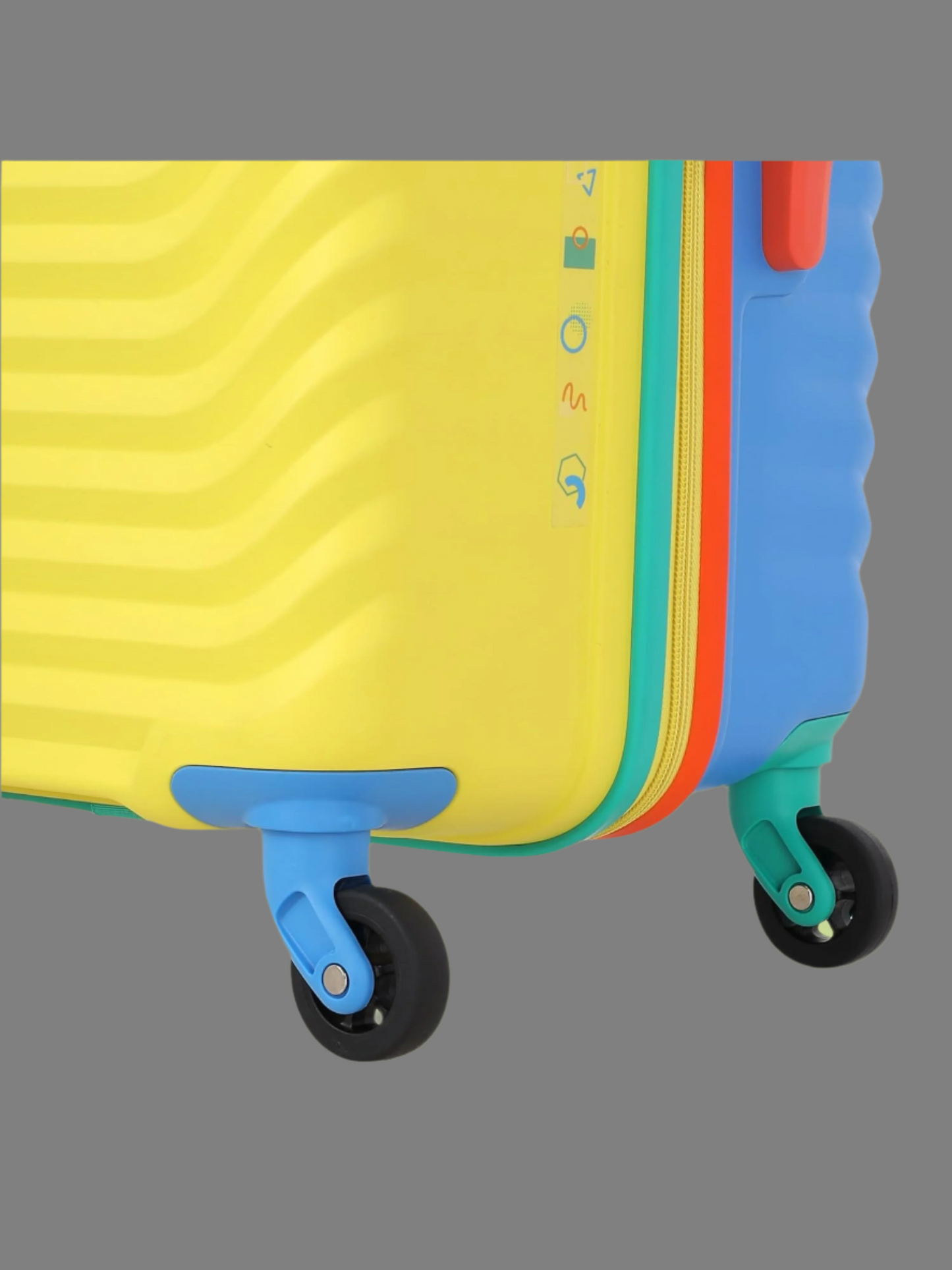 American Tourister SPLASH Hard Trolley-Multicolour