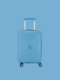 American Tourister Best Hard Case Carry On Luggage-Blue