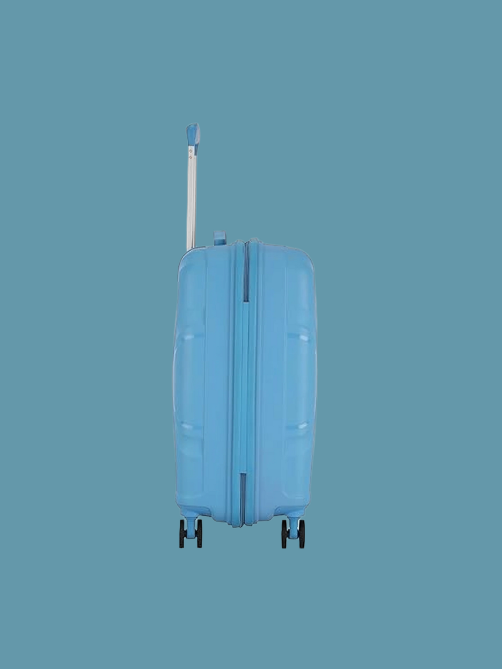 American Tourister Best Hard Case Carry On Luggage-Blue