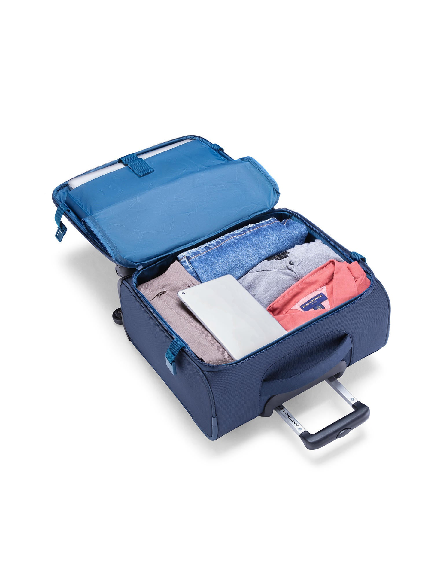 American Tourister NORTON Rolling Duffle Bag​ Navy
