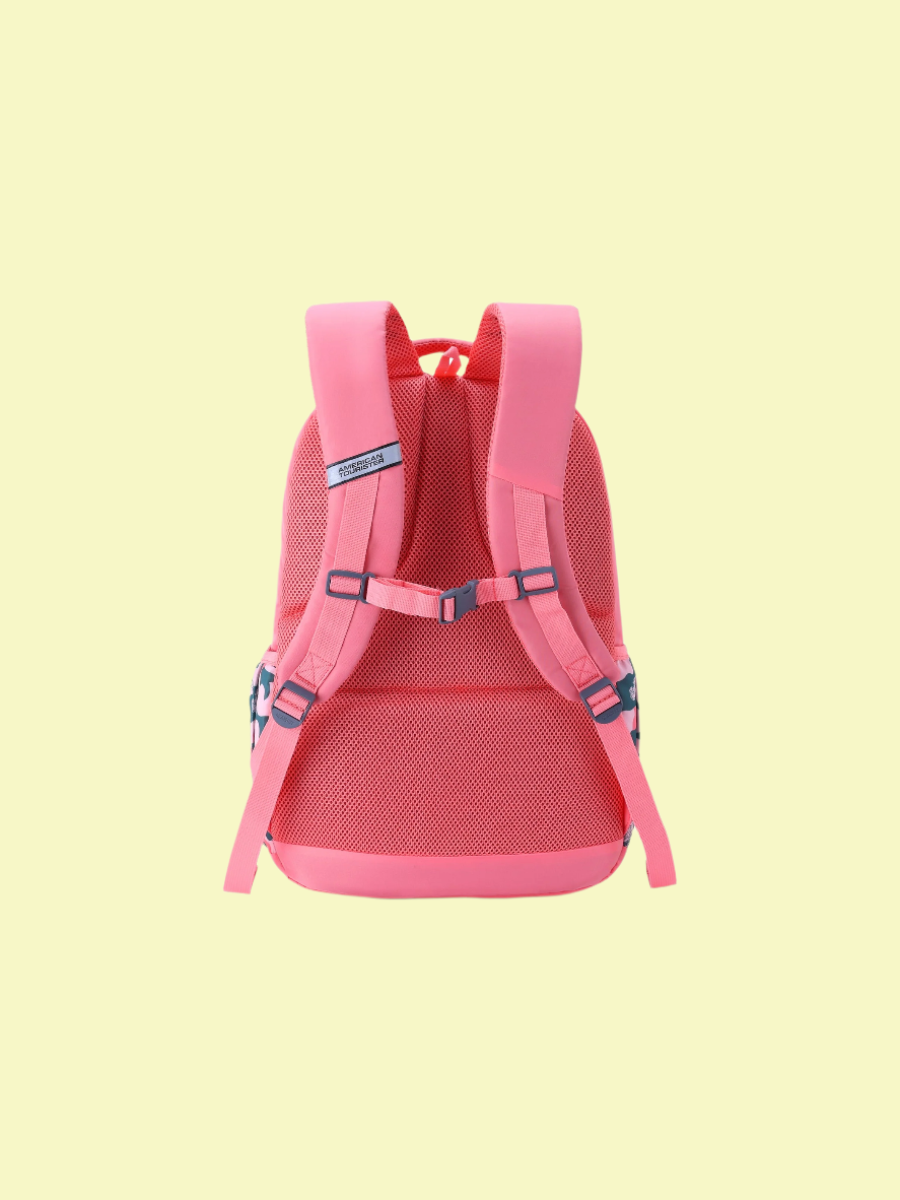American Tourister Back Packs for Women-Coral Color