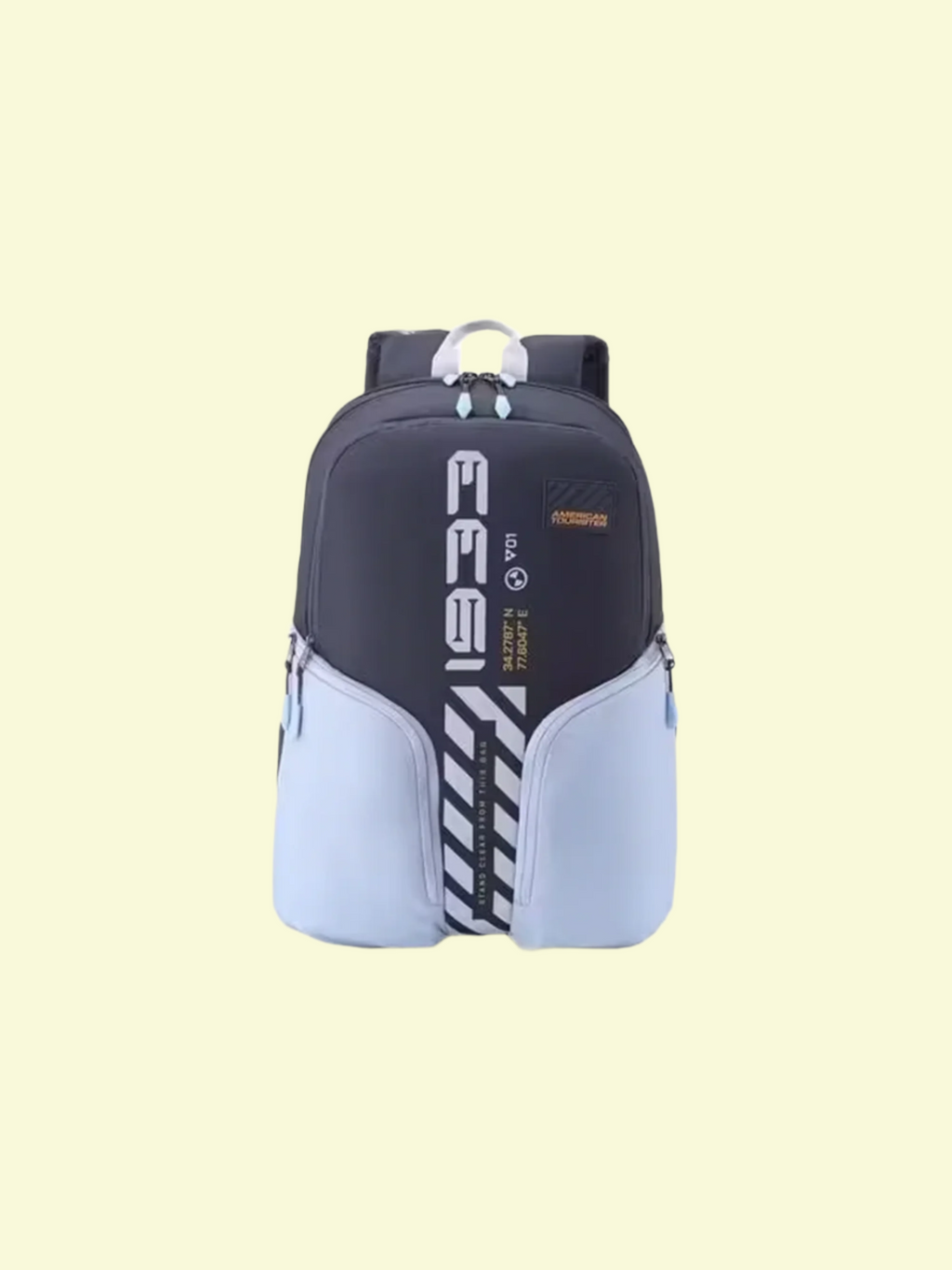 Comfortable Padded Backpack Grey American Tourister