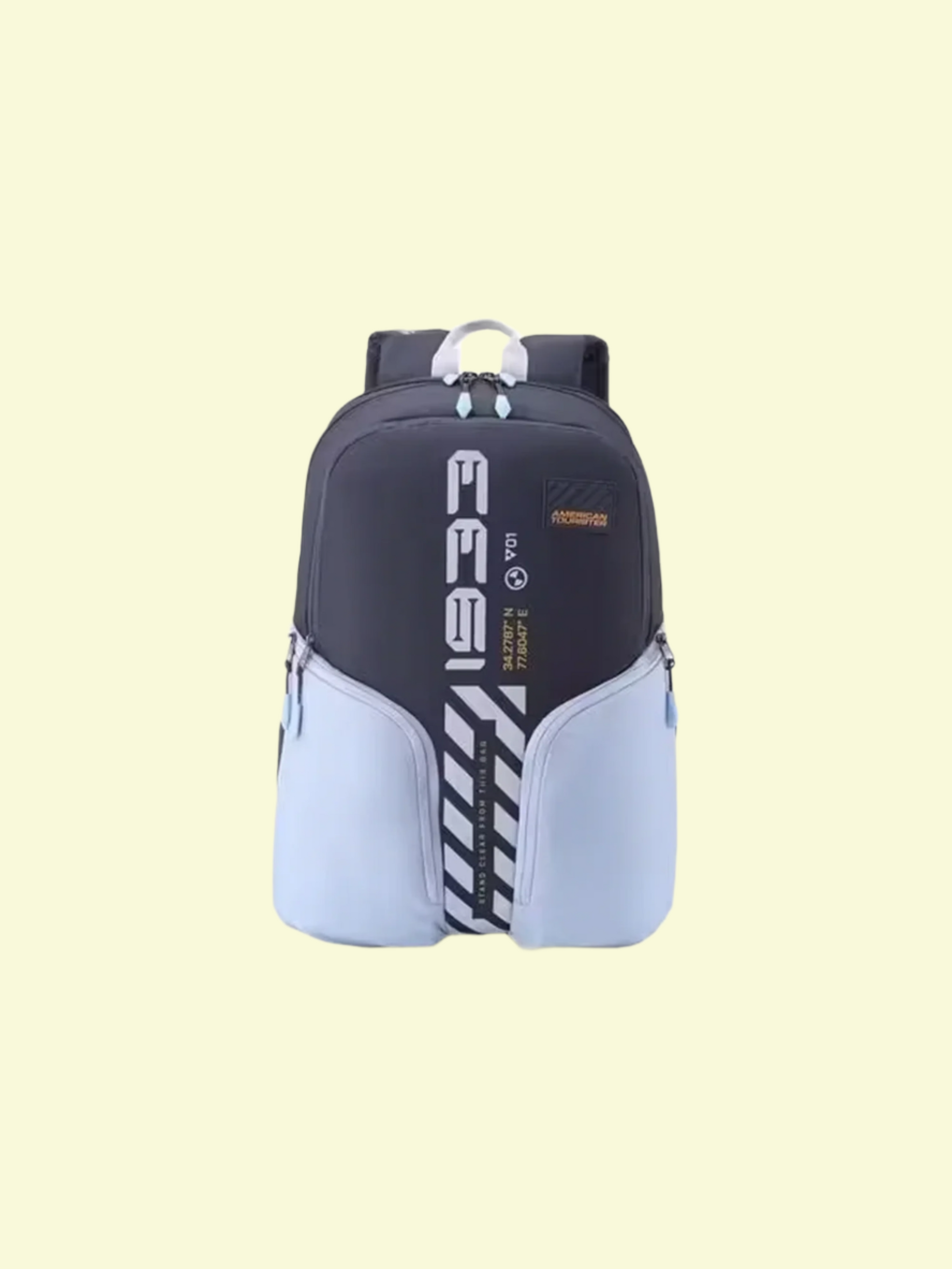Comfortable Padded Backpack Grey American Tourister
