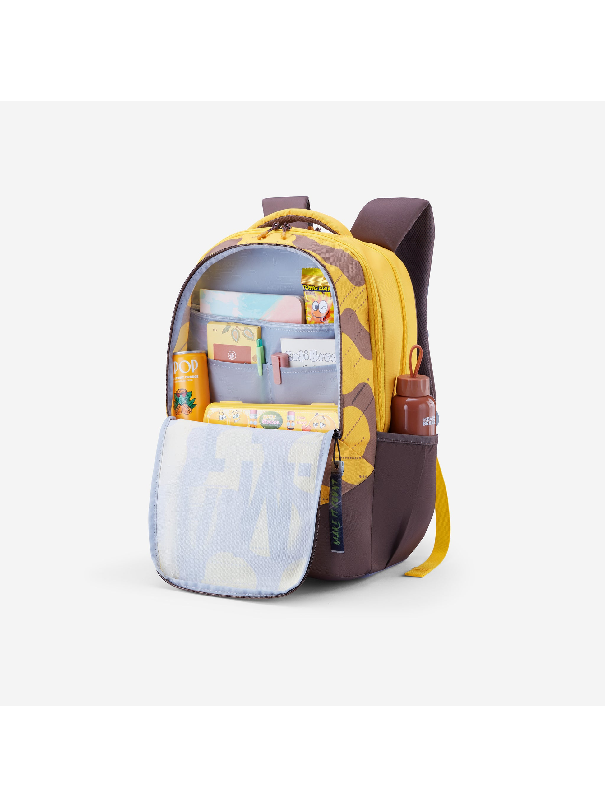 Stylish American Tourister ALEO 2.0 Backpack Yellow