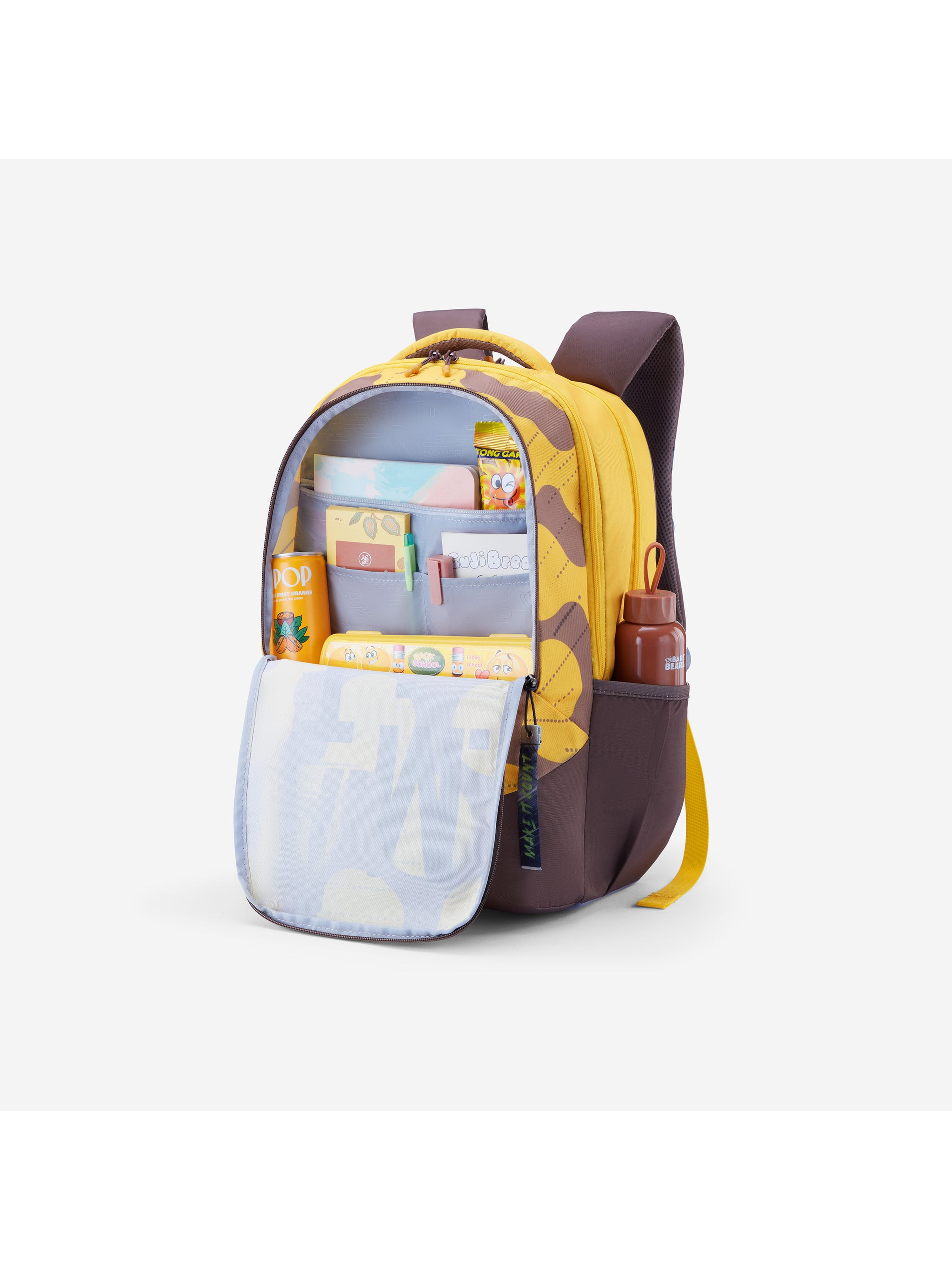Stylish American Tourister ALEO 2.0 Backpack Yellow