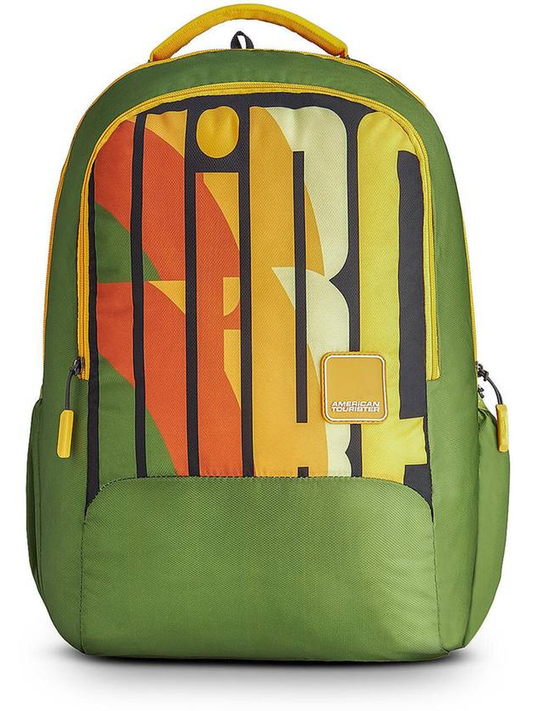 American Tourister QUAD - Padded Backpack Olive