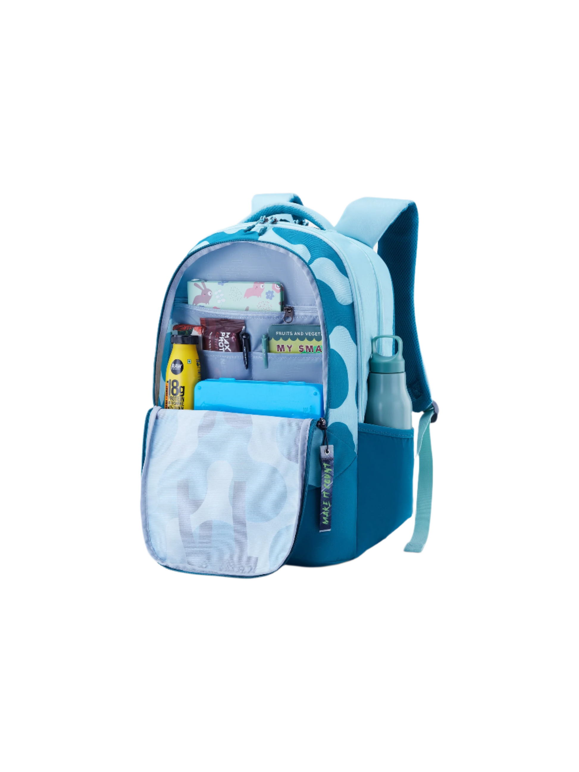 American Tourister SEST Waterproof Backpack Bags​- TEAL