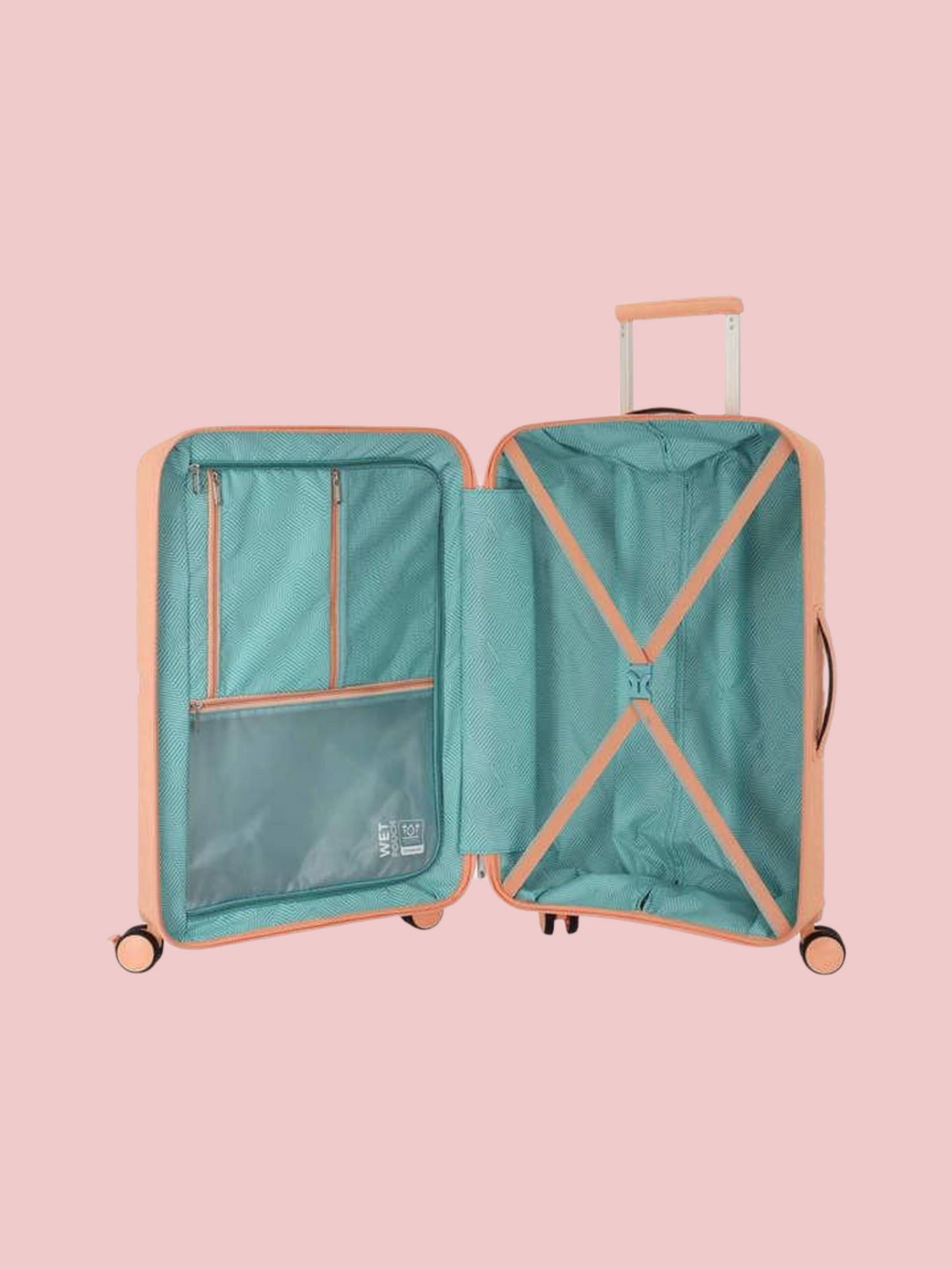 American Tourister Hard Trolley​-Peach