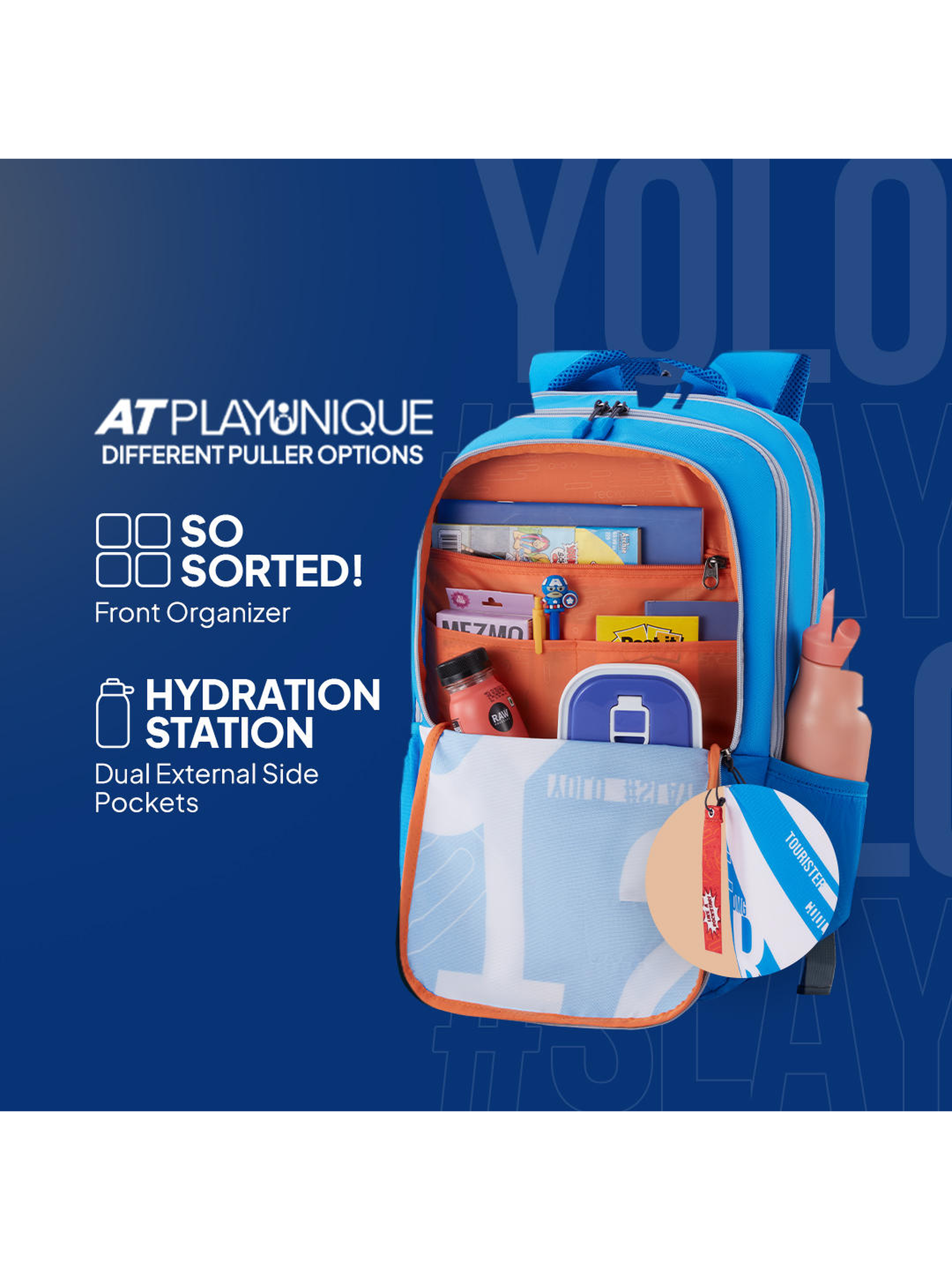 American Tourister SEST 3.0 Blue Backpack
