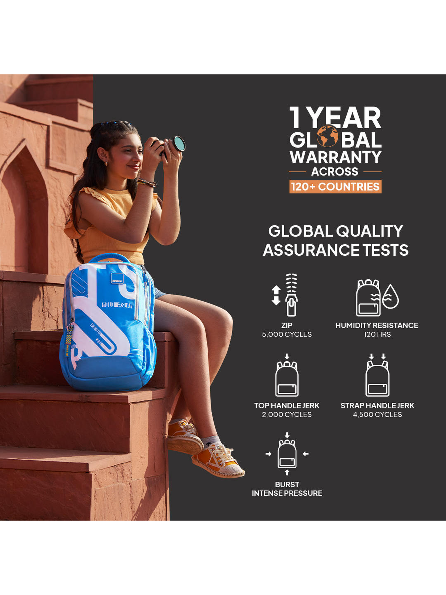 American Tourister SEST 3.0 Blue Backpack