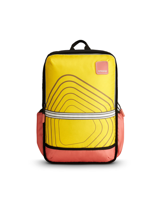 American Tourister ALEO 2.0 Backpack-Yellow