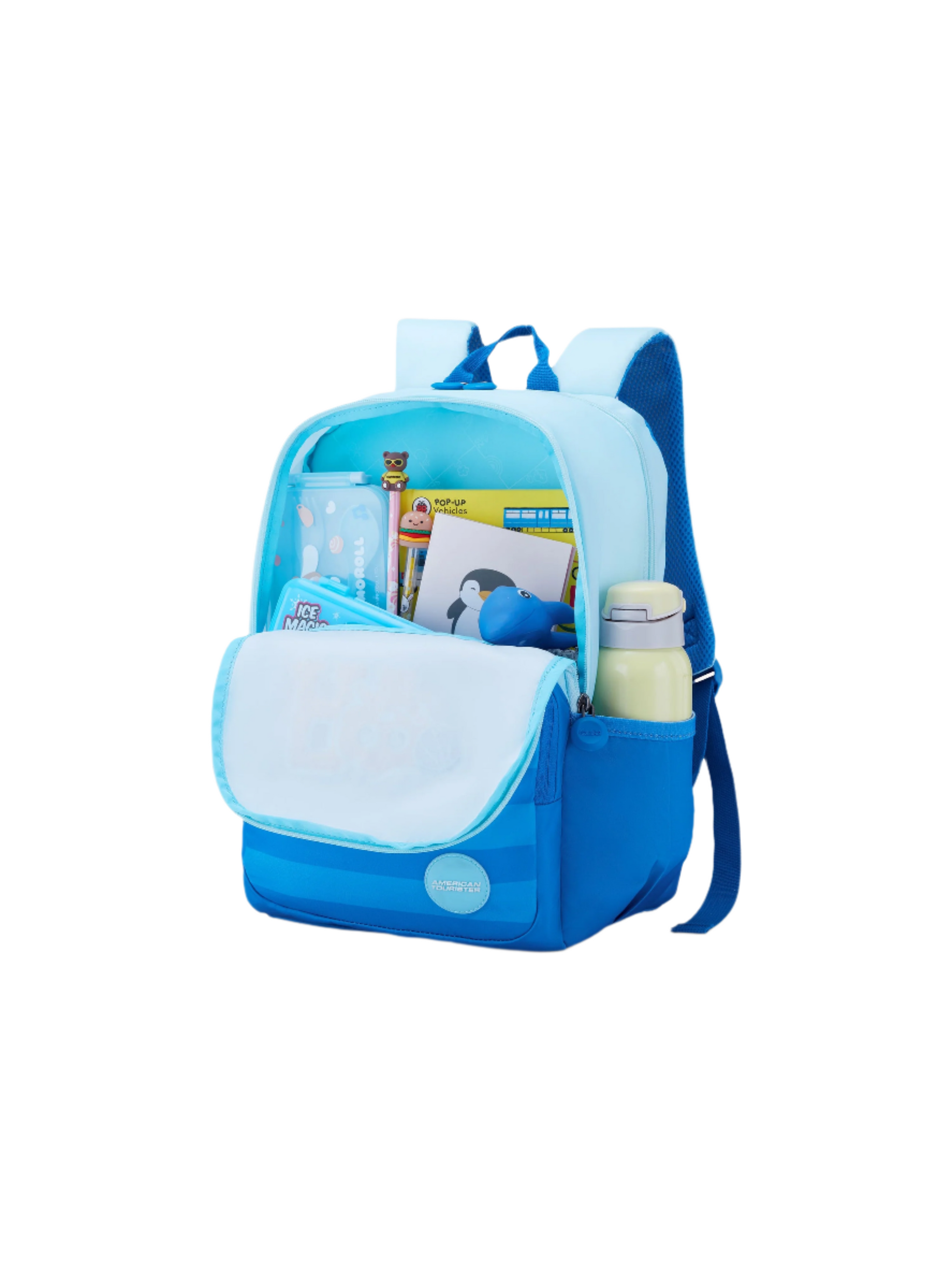 Blue American Tourister Small Backpack for Women