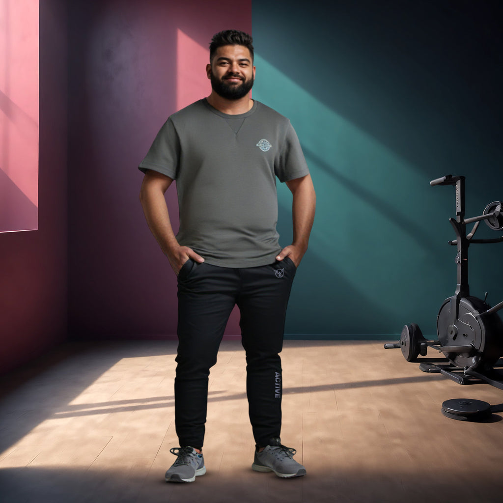Men Performance Track Pants-Plus Size