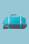 American Tourister Duffle Bag with Wheels​ Green&Grey