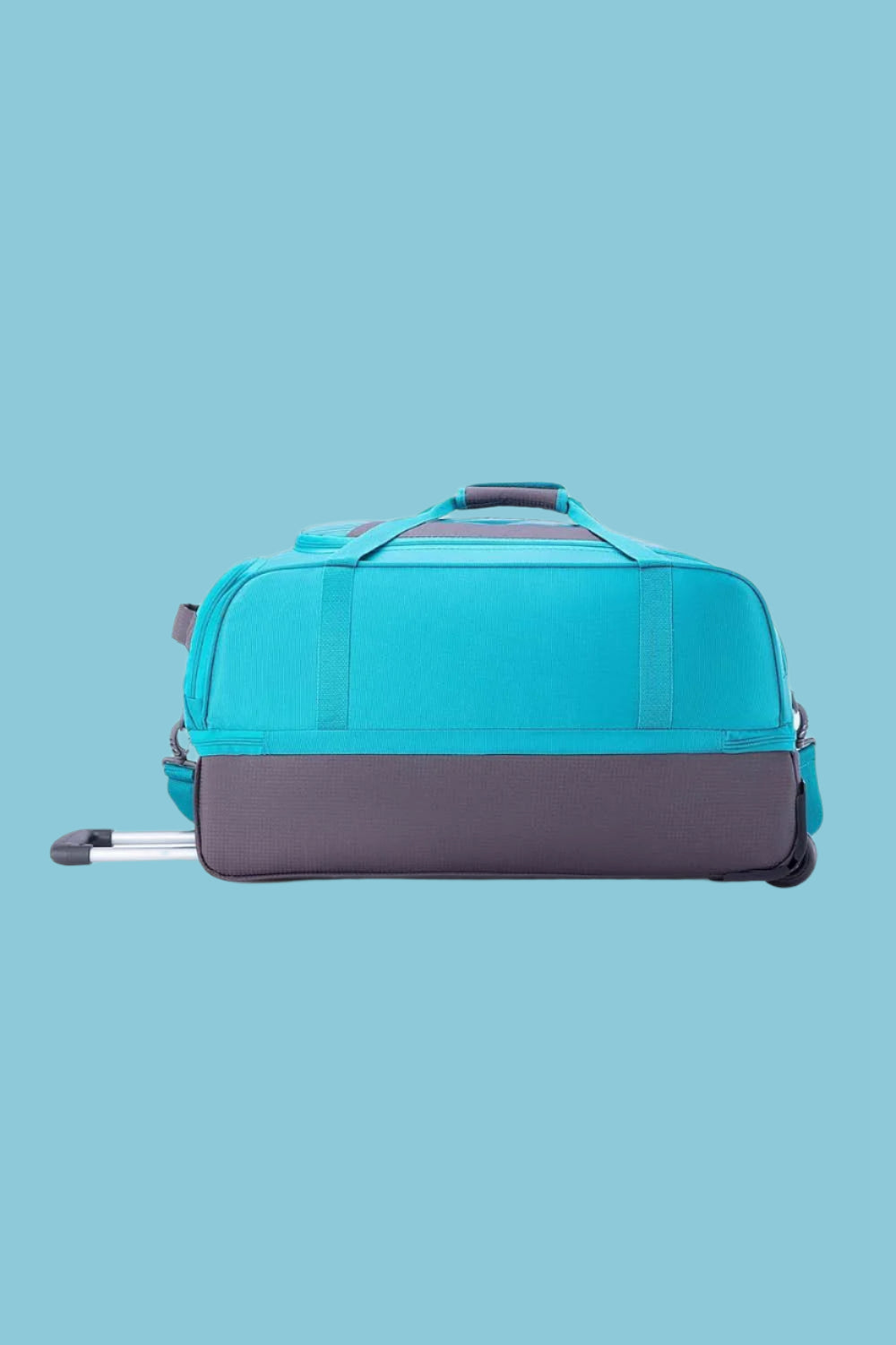 American Tourister Duffle Bag with Wheels​ Green&Grey