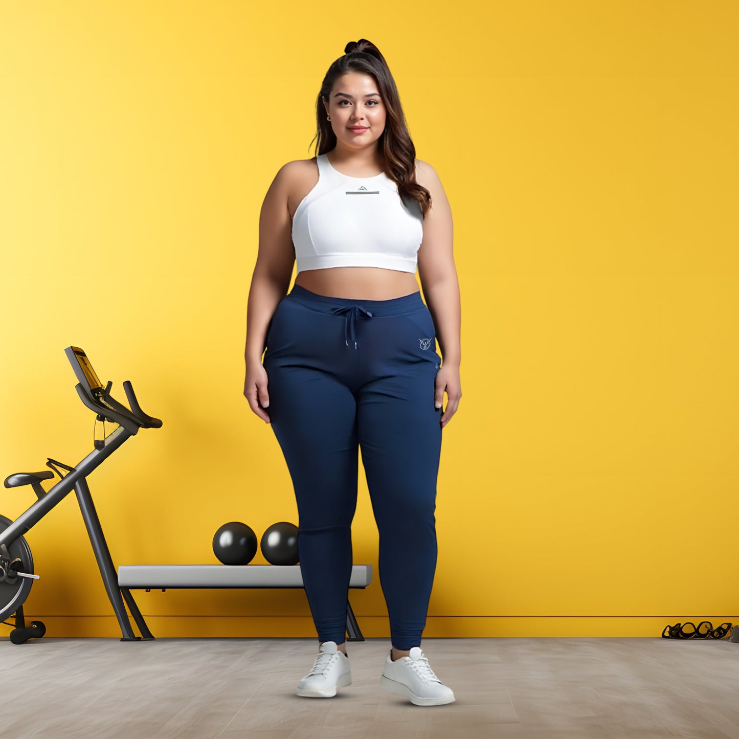 Plus Size Verveflex:   Active Performance Jogger - Side Pockets