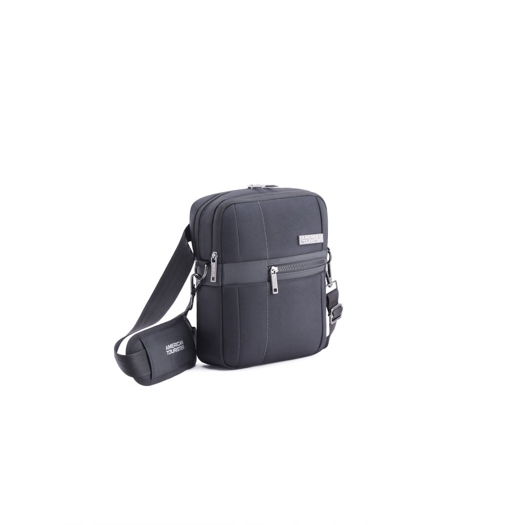 AMT LUXE BIZ SHOULDER BAG BLK