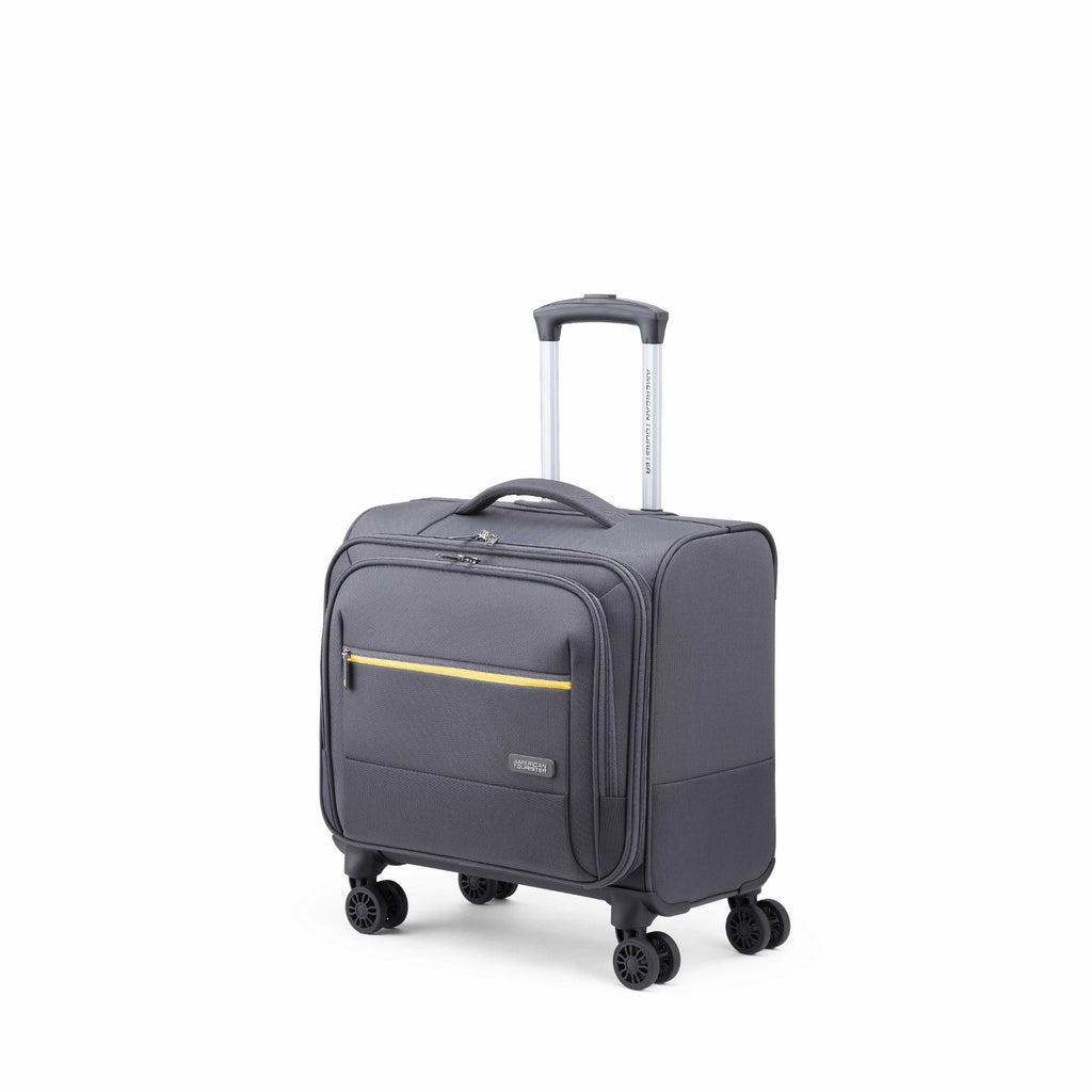 AMT TREND BIZ ROLLING TOTE BLK