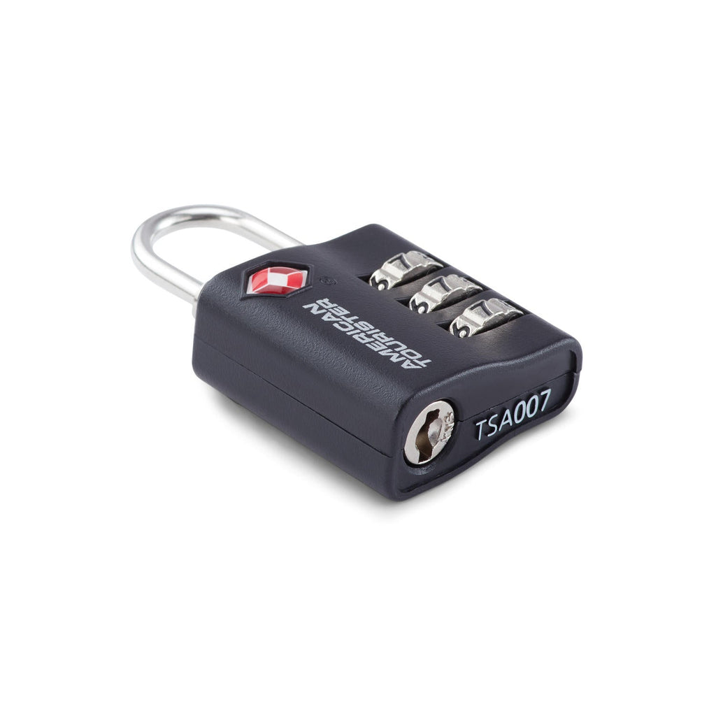 AMT TSA 3-DIAL COMBI LOCK BLK