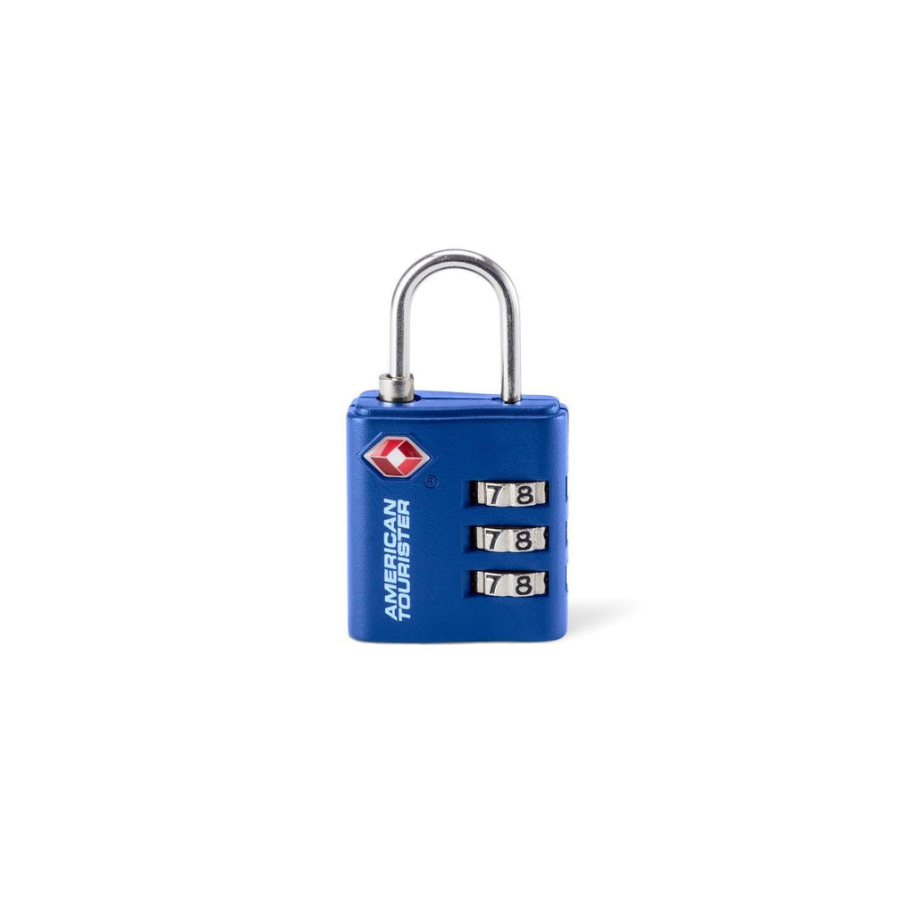 AMT TSA 3-DIAL COMBI LOCK BLU