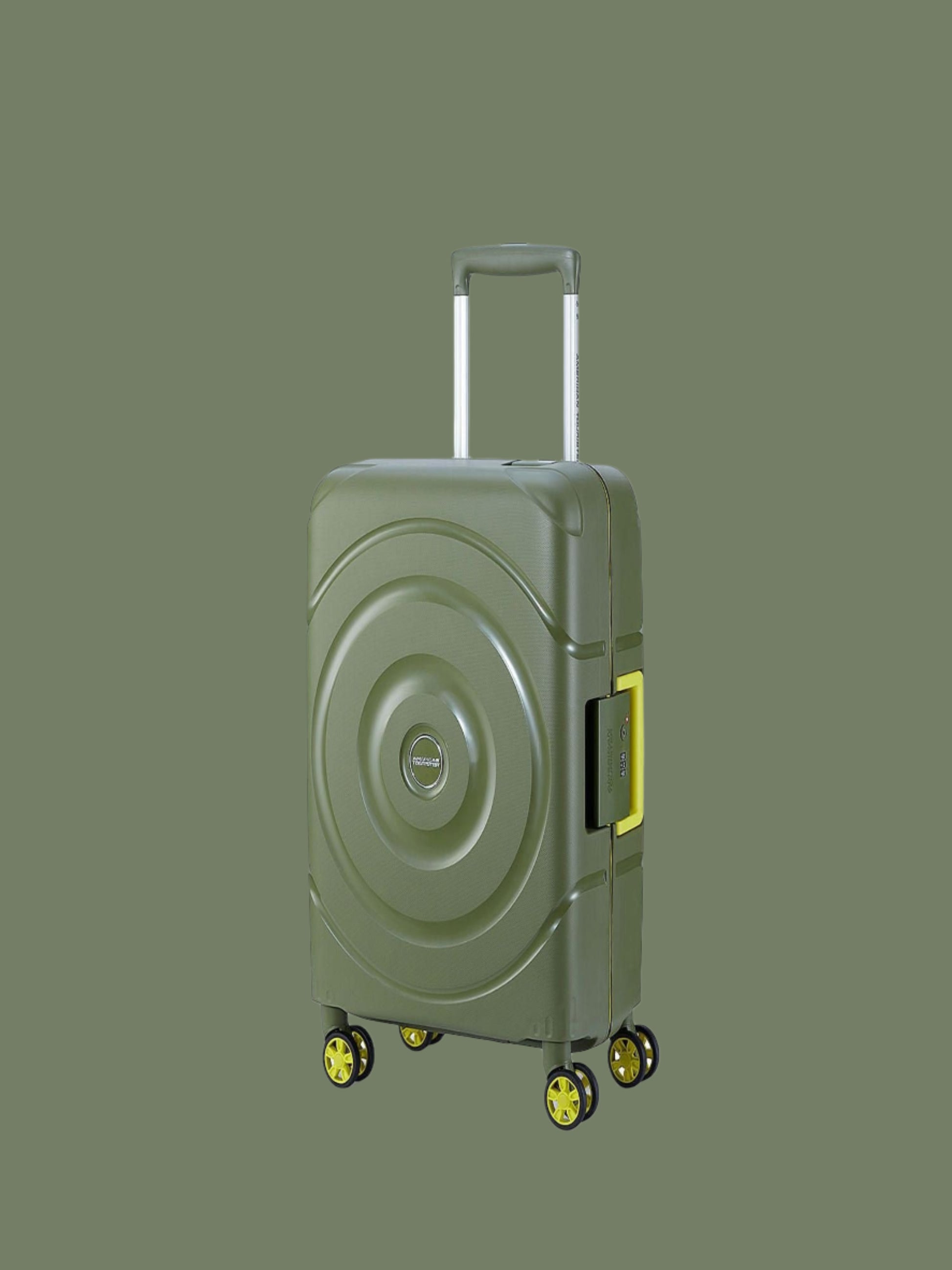 American Tourister Circurity Green Hard Trolley