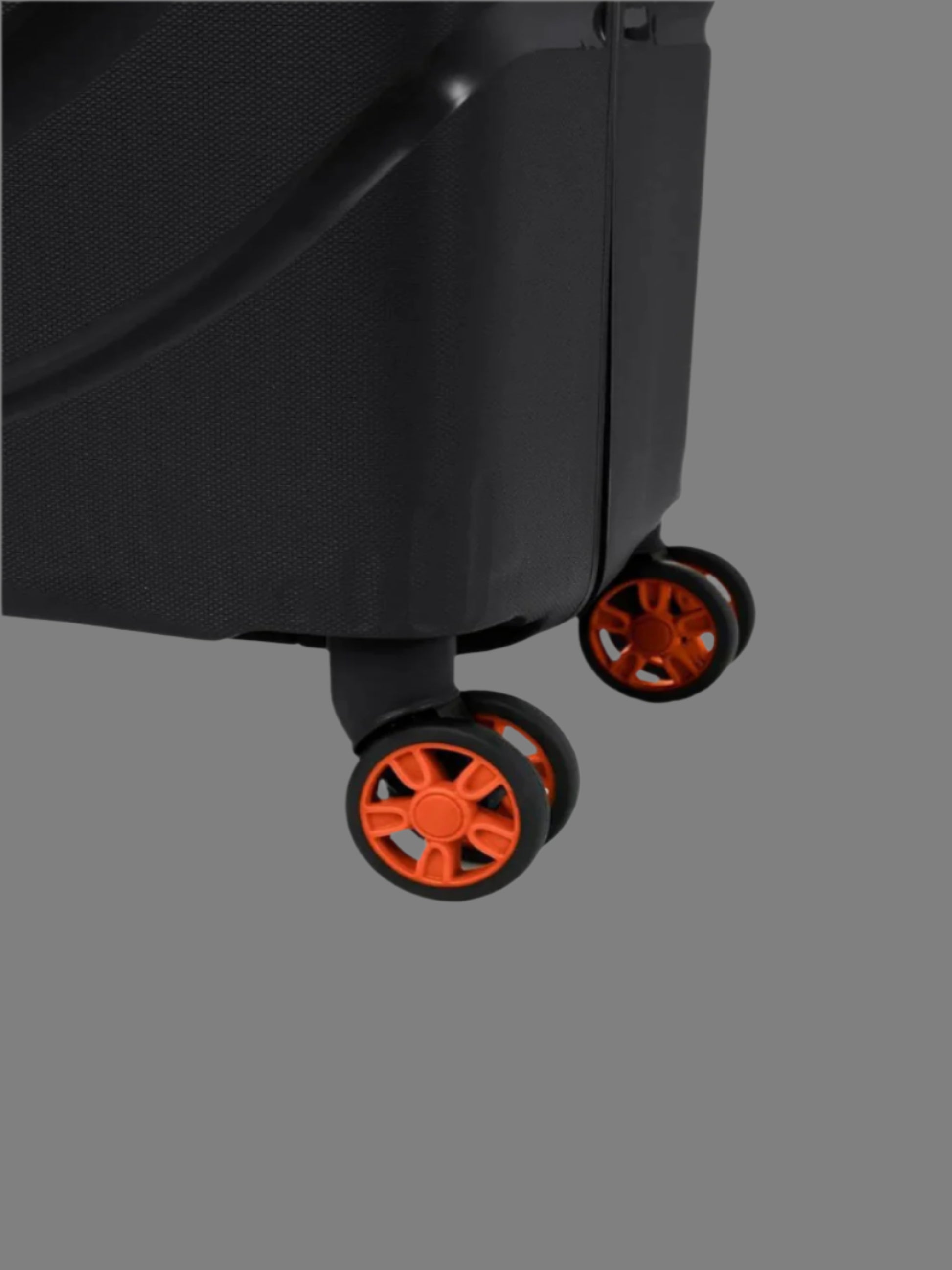 Black Lightweight Luggage for International Travel