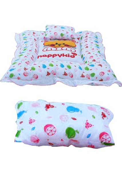 Happykid HRG Baby Bed With Pillow White