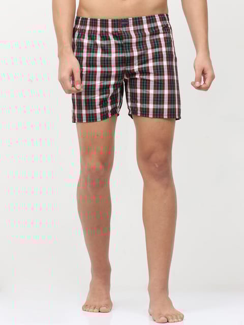 Maroon Boxer Shorts