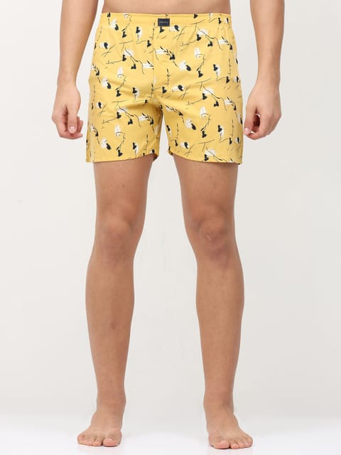 Yellow Boxer Shorts