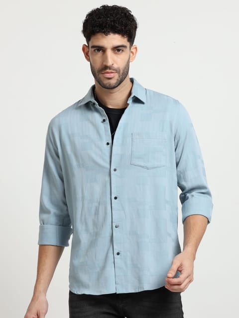 Blue Horizon Dobby Classic Shirt