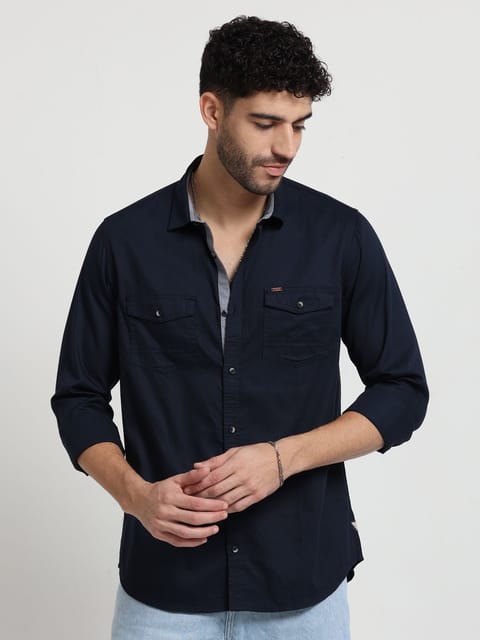 Nautical Navy Essence Shirt