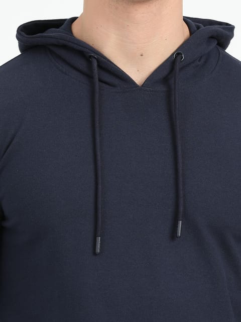 Sustainable Navy Blue Hoodie