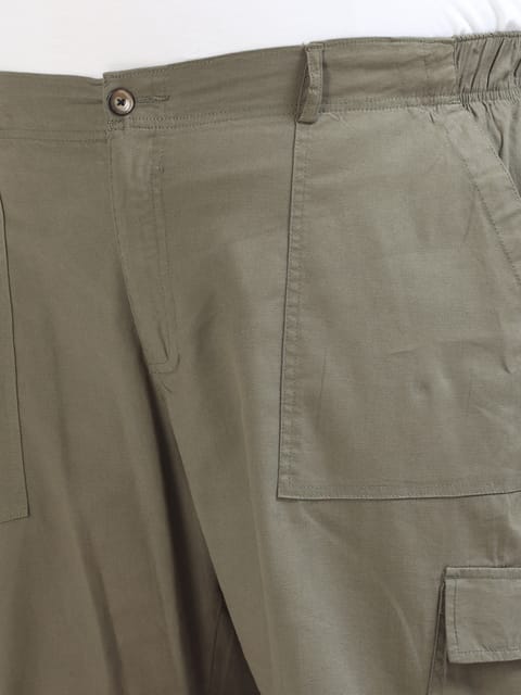 Men Classic Curve Cargo - Fern